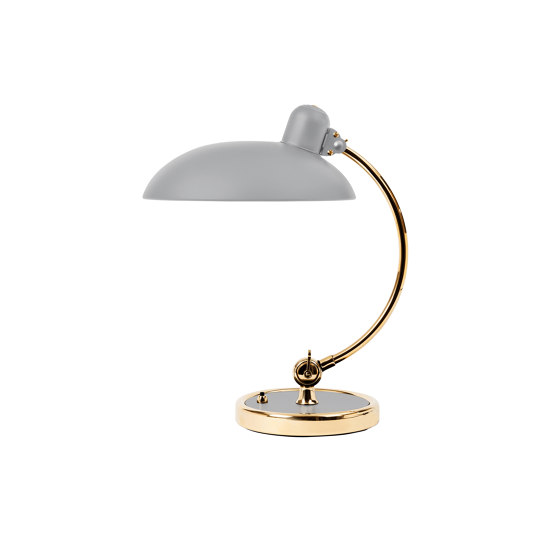 Kaiser Idell™ | 6631-T | Table lamp | Easy grey | Brass | Table lights | Fritz Hansen