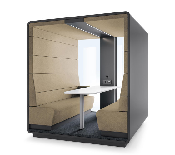 HushMeet.open | Offene Meeting Box | Cameo | Office Pods | Hushoffice