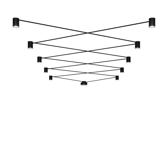 Pivot system (10 lights) | Lampade plafoniere | Axolight