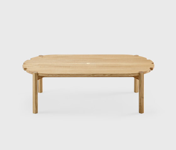 Pinion Side Table, L100, oak, natural oil | Mesas de centro | EMKO PLACE