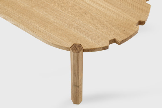 Pinion Side Table, L100, oak, natural oil | Tavolini bassi | EMKO PLACE