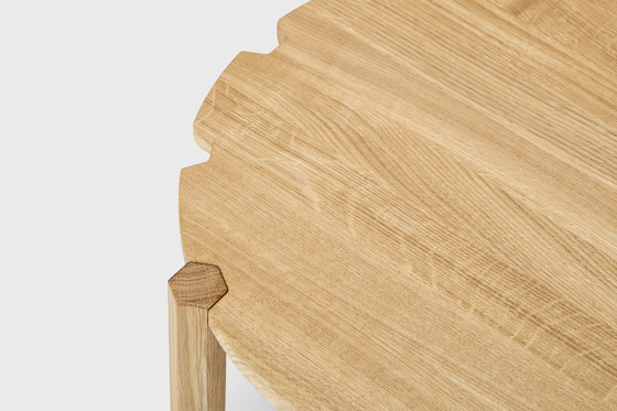 Pinion Side Table, L100, oak, natural oil | Mesas de centro | EMKO PLACE