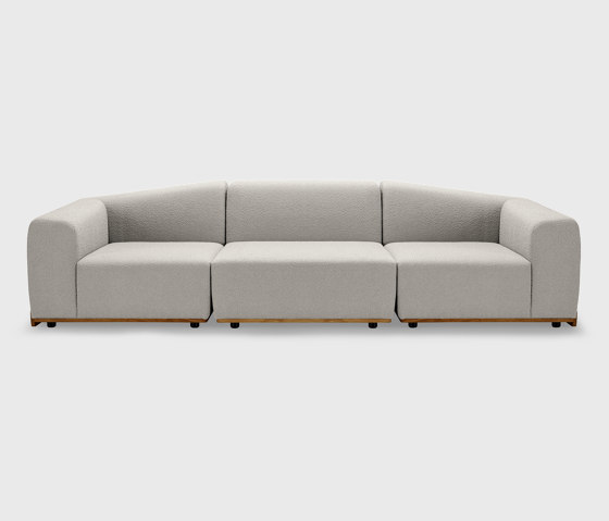 Saler Sofa, 3-seater, beige, Symphony Mills Copenhagen fabric | Sofás | EMKO PLACE