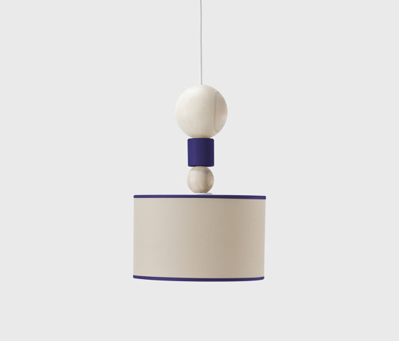 Spiedino Pendant Lamp, D24, blue | Suspended lights | EMKO PLACE