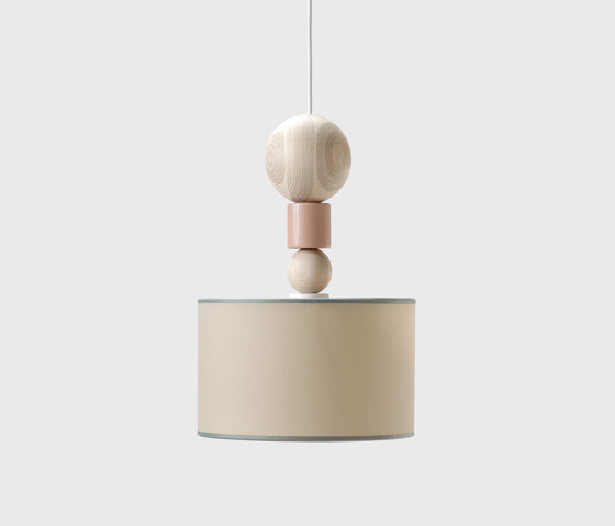 Spiedino Pendant Lamp, D24, pink/grey | Lampade sospensione | EMKO PLACE
