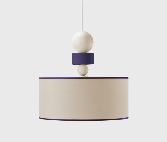 Spiedino Pendant Lamp, D40, blue | Suspended lights | EMKO PLACE