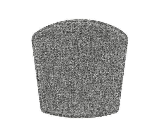 ZigZag cushion bar/juniorchair Nature sparkling grey | Seat cushions | Hans K