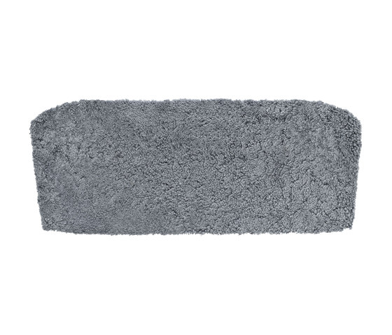 ZigZag cushion bench sheepskin graphite | Sitzauflagen / Sitzkissen | Hans K