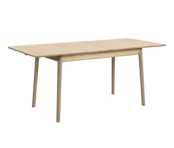 ZigZag table rect 127(53)x75cm ash blonde | Dining tables | Hans K