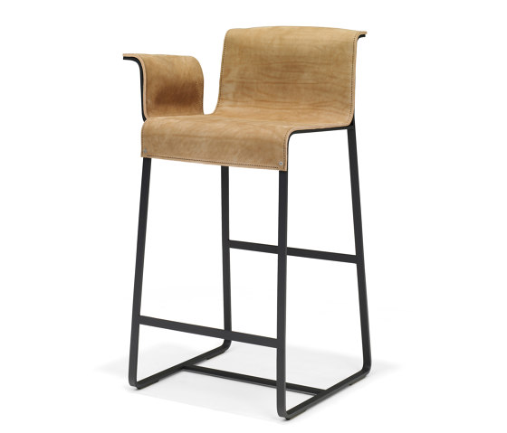 Founded Counter Chair with one arm | Sillas de trabajo altas | QLiv