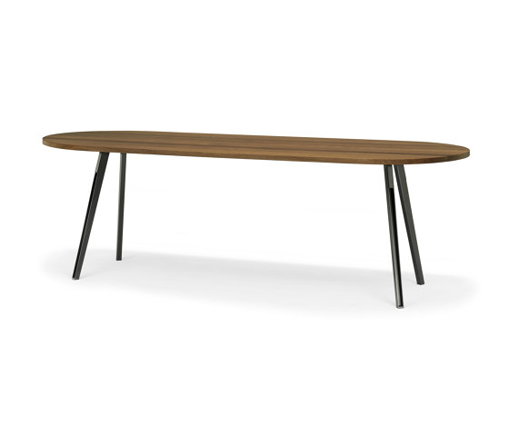 On Top Dining Table, Straight Oval | Esstische | QLiv