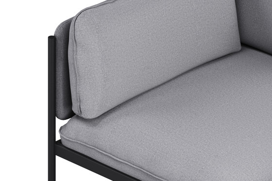 Toom Modular Sofa - Corner Armchair | Pale Grey | Armchairs | noo.ma