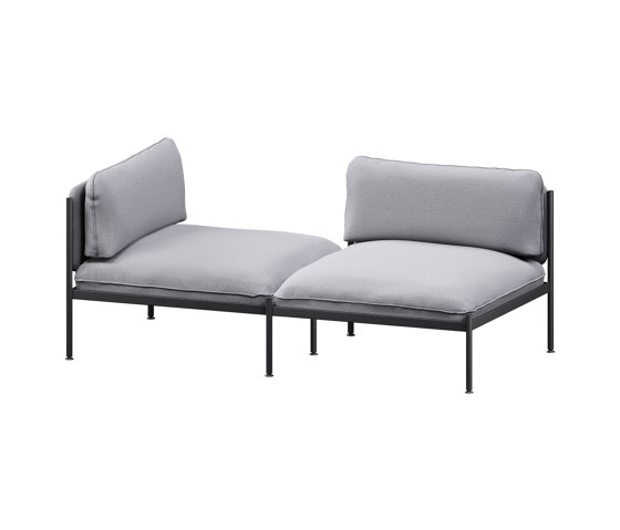 Toom Modular Sofa 2 Seater | Pale Grey | Sofás | noo.ma
