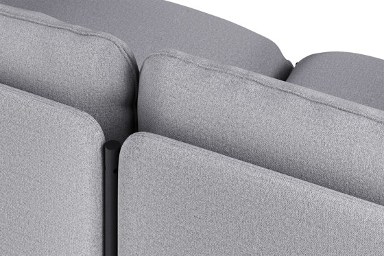 Toom Modular Sofa 2 Seater | Pale Grey | Sofas | noo.ma