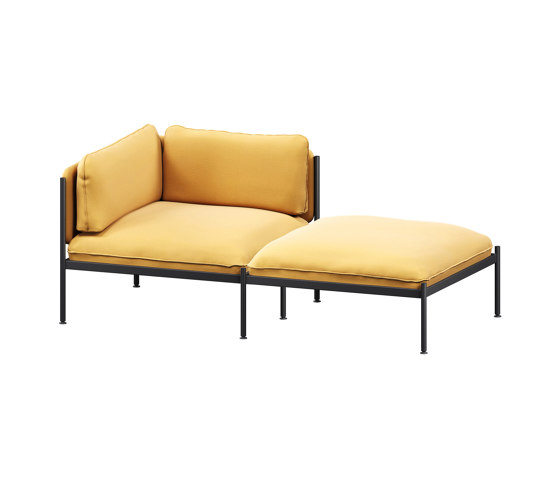 Toom Modular Sofa - 2-Sitzer | Ockergelb | Chaise Longues | noo.ma