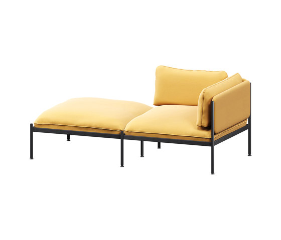 Toom Modular Sofa 2 Seater | Yellow Ochre | Chaise longue | noo.ma