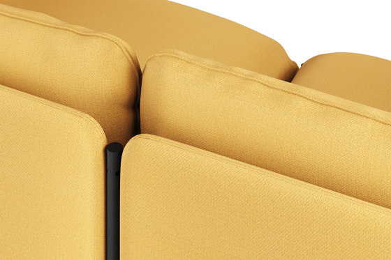 Toom Modular Sofa 2 Seater | Yellow Ochre | Chaise longue | noo.ma