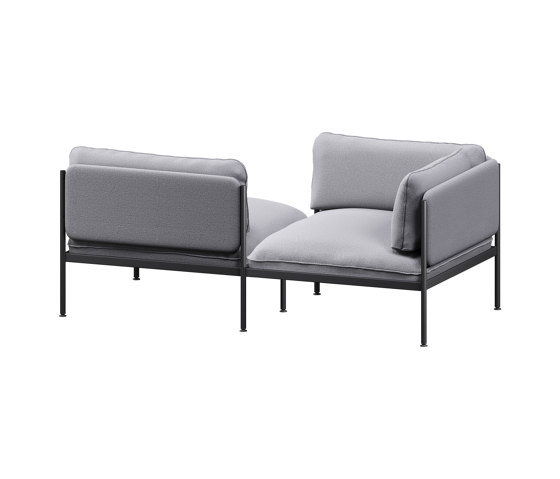Toom Modular Sofa 2 Seater - Corner | Pale Grey | Sofás | noo.ma