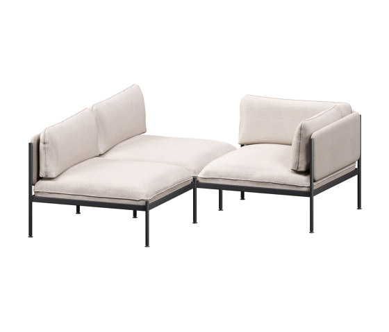Toom Modular Sofa - 3-Sitzer | Hafermilchbeige | Sofas | noo.ma