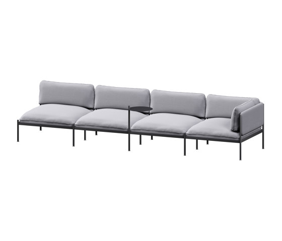 Toom Modular Sofa - 4-Sitzer | Blassgrau | Sofas | noo.ma