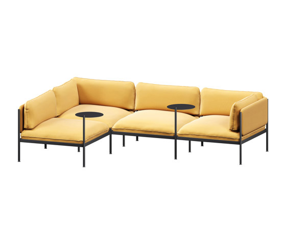 Toom Modular Sofa - 4-Sitzer | Ockergelb | Sofas | noo.ma