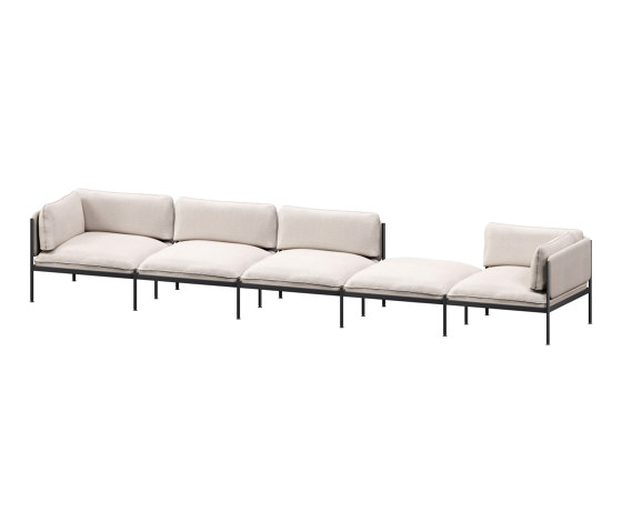 Toom Modular Sofa - 5-Sitzer | Hafermilchbeige | Sofas | noo.ma