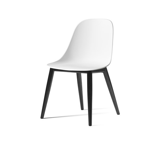 Harbour Side Dining Chair | Black Oak, White Plastic | Sillas | Audo Copenhagen