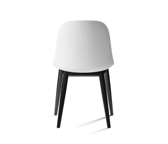 Harbour Side Dining Chair | Black Oak, White Plastic | Stühle | Audo Copenhagen