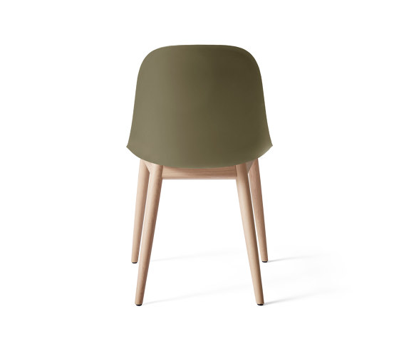 Harbour Side Dining Chair | Natural Oak, Olive Plastic | Chairs | Audo Copenhagen