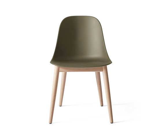 Harbour Side Dining Chair | Natural Oak, Olive Plastic | Sedie | Audo Copenhagen