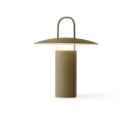 Ray Table Lamp, Portable | Dusty Green | Tischleuchten | Audo Copenhagen