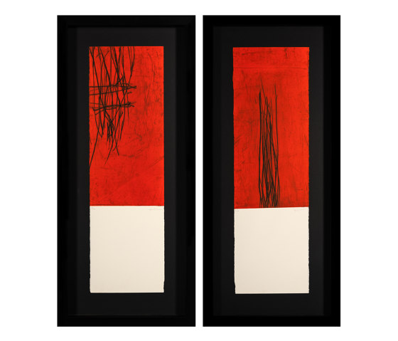 Díptico Rojo II | Quadri / Murales | NOVOCUADRO ART COMPANY