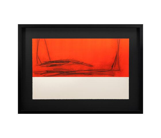 Rojo horizontal II | Wandbilder / Kunst | NOVOCUADRO ART COMPANY