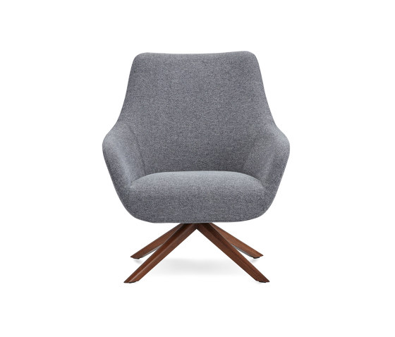 Lamy Lounge - Wood Swivel | Armchairs | B&T Design