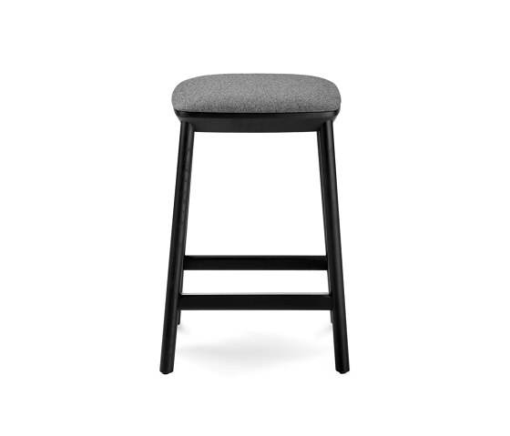 Mika Bar - Upholstered Seat without Backrest | Stools | B&T Design