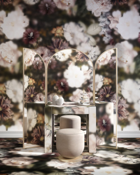 Blossom triptych mirror | Mirrors | Devon&Devon