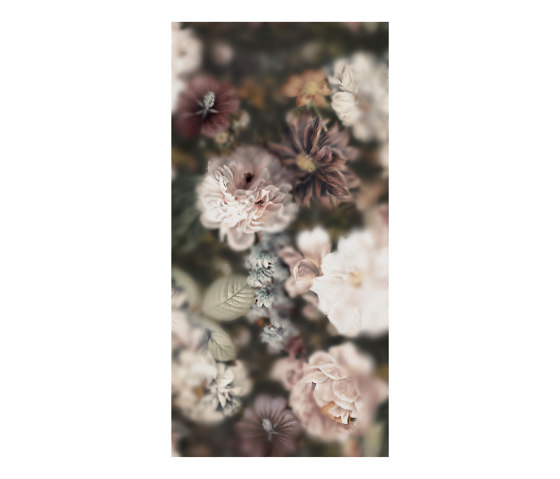 Blossom Dark - Decor Slabs 120x240 - Panneau A | Carrelage céramique | Devon&Devon