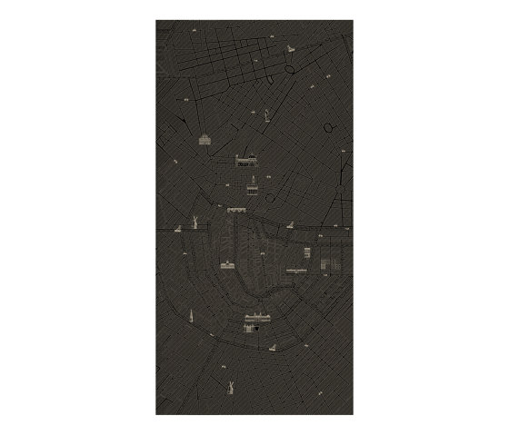 Urban Black - Decor Slabs 60x120 (2 pcs. set) | Ceramic tiles | Devon&Devon