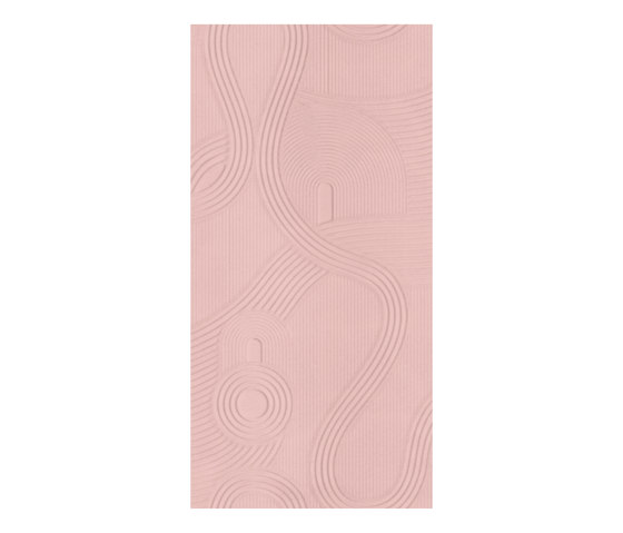 Zen Pink - Decor Slabs 60x120 (ensemble de 2 pces) | Carrelage céramique | Devon&Devon