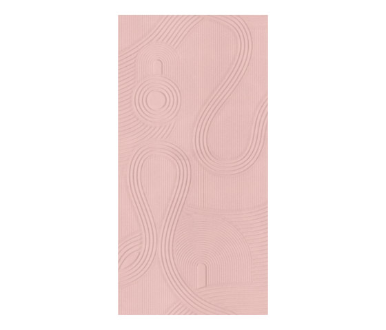 Zen Pink - Decor Slabs 60x120 (Set von 2 stk.) | Keramik Fliesen | Devon&Devon
