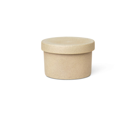 Bon Accessories - Small Container - Sand | Behälter / Boxen | ferm LIVING
