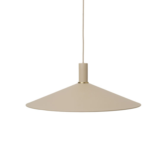 Collect - Angle Shade - Cashmere | Suspended lights | ferm LIVING