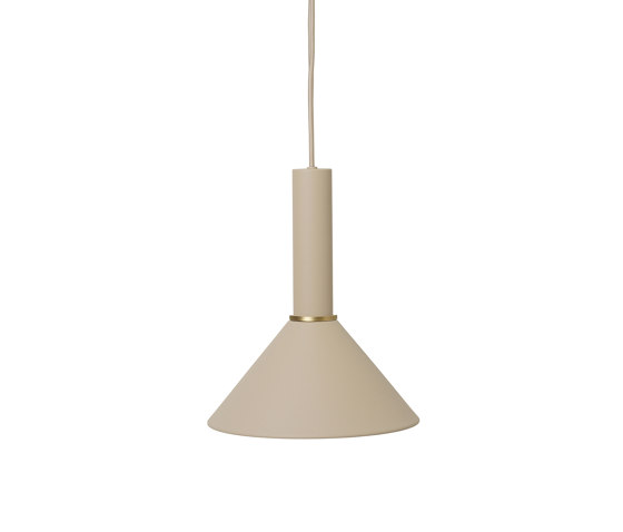 Collect - Cone Shade - Cashmere | Suspended lights | ferm LIVING