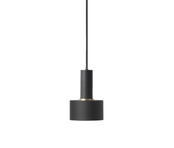 Collect - Disc Shade - Black | Suspended lights | ferm LIVING