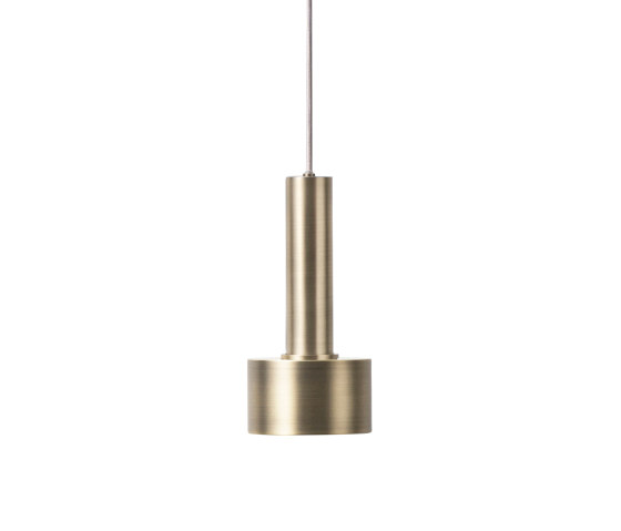 Collect - Disc Shade - Brass | Suspended lights | ferm LIVING