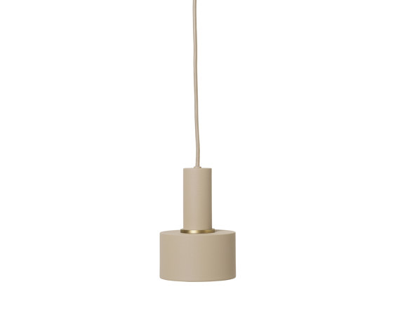 Collect - Disc Shade - Cashmere | Suspended lights | ferm LIVING