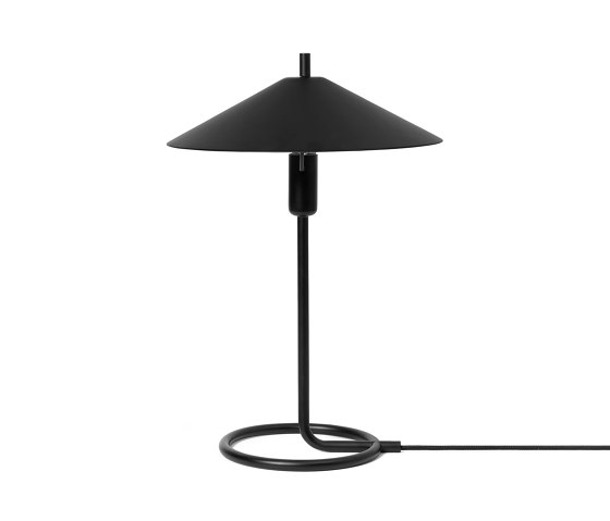 Filo Table Lamp - Black/Black | Luminaires de table | ferm LIVING