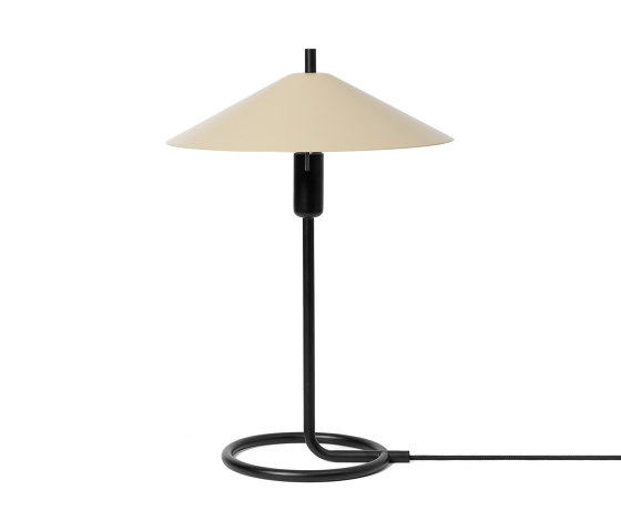 Filo Table Lamp - Black/Cashmere | Tischleuchten | ferm LIVING