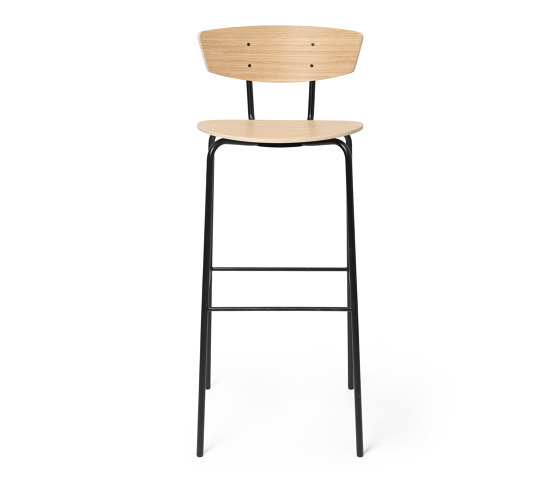 Herman Bar Chair - White Oiled Oak | Tabourets de bar | ferm LIVING
