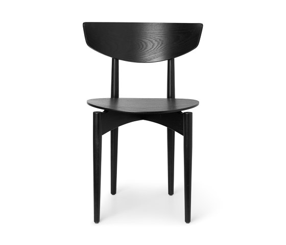 Herman Dining Chair Wood - Black | Sillas | ferm LIVING